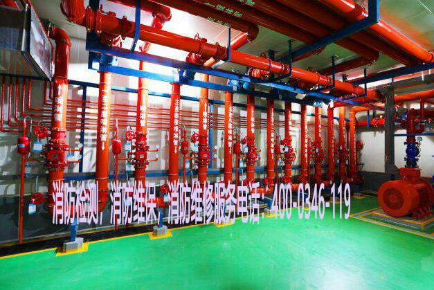 消防水力濕式報(bào)警閥安裝